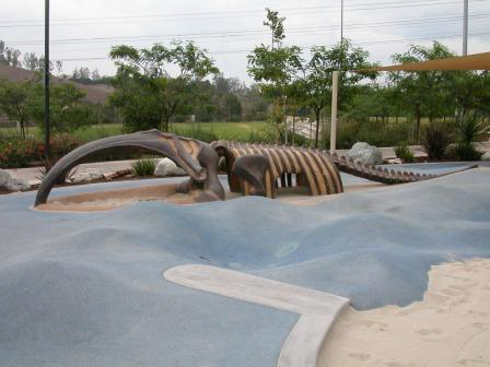 Fossil Whale Sculpture